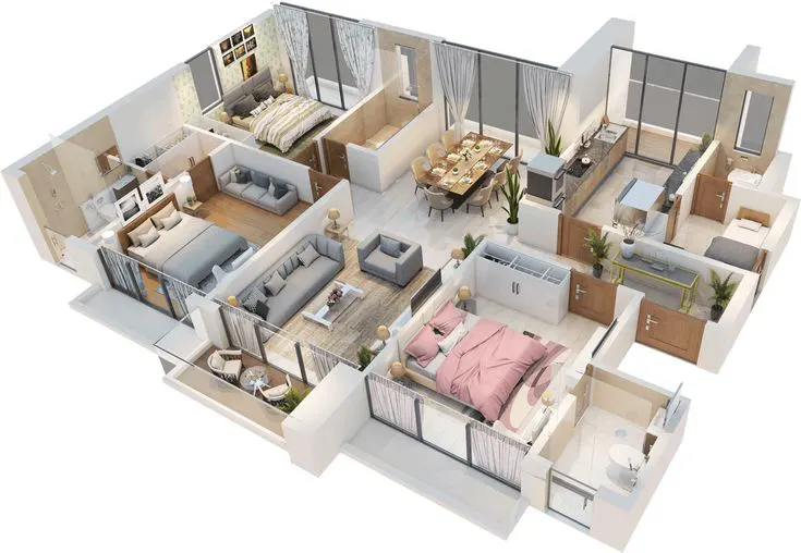 image of 3D Floor Plan